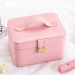 Smyckeskrin sammet rosa