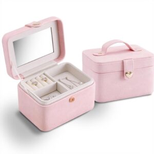 Smyckeskrin sammet rosa - Rosa
