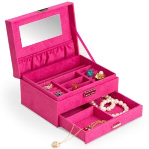Smyckeskrin träslöjd - Bobon rosa